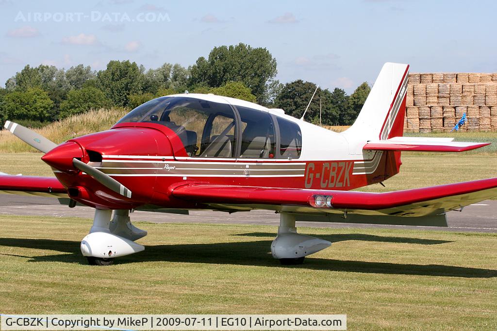 G-CBZK, 2002 Robin DR-400-180 Regent Regent C/N 2543, On the Breighton flightline.