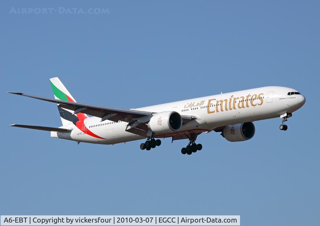 A6-EBT, 2006 Boeing 777-31H/ER C/N 32730, Emirates