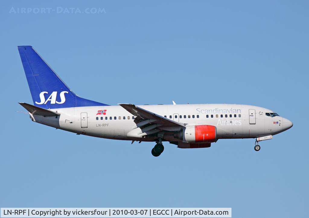 LN-RPF, 1999 Boeing 737-683 C/N 28307, SAS