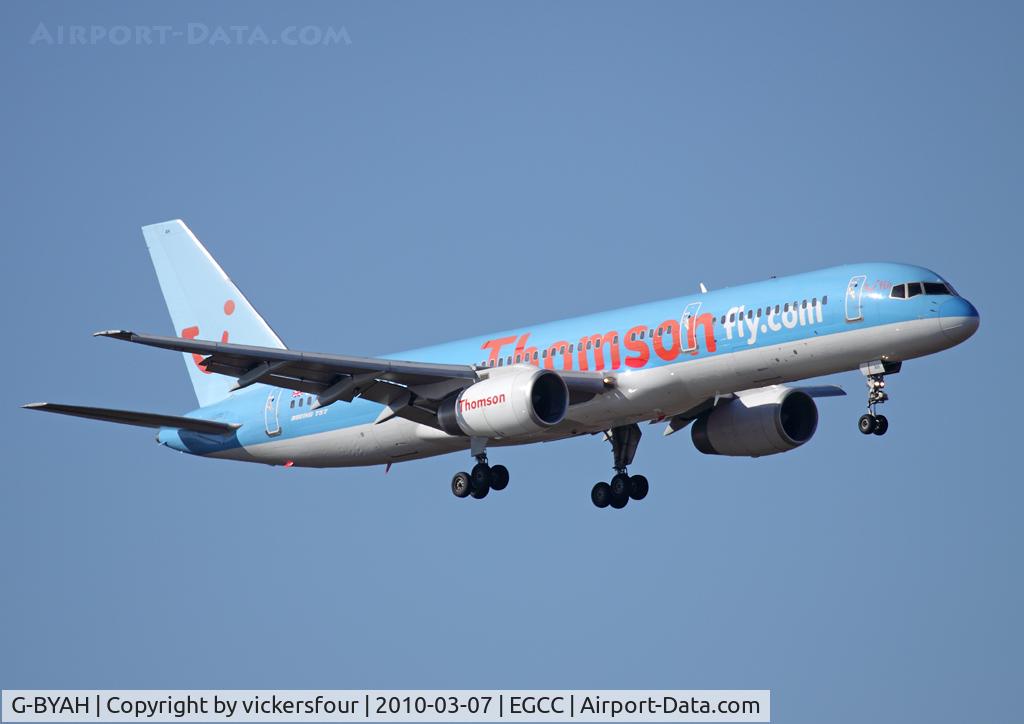 G-BYAH, 1992 Boeing 757-204 C/N 26966, Thomson Airways
