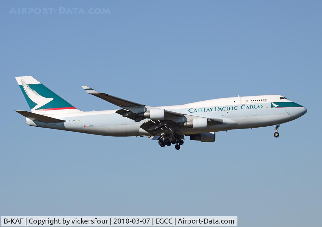 B-KAF, 1992 Boeing 747-412 C/N 26547, Cathay Pacific Cargo