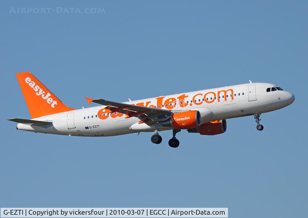 G-EZTI, 2009 Airbus A320-214 C/N 3975, Easy Jet