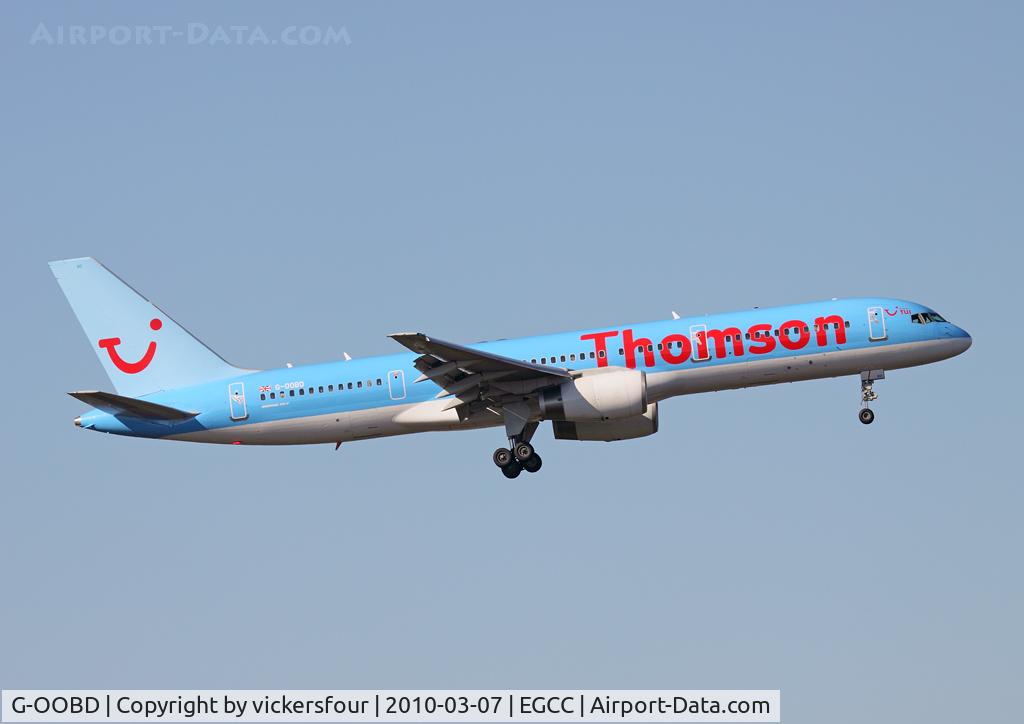 G-OOBD, 2003 Boeing 757-28A C/N 33099, Thomson Airways