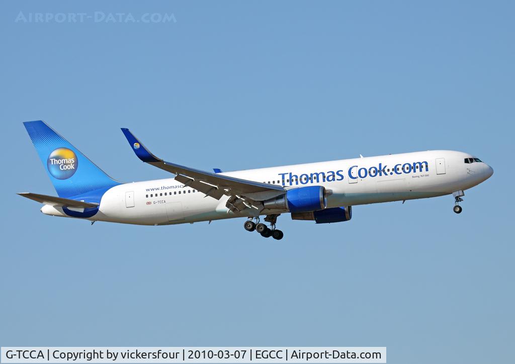 G-TCCA, 1994 Boeing 767-31K C/N 27205, Thomas Cook Airlines