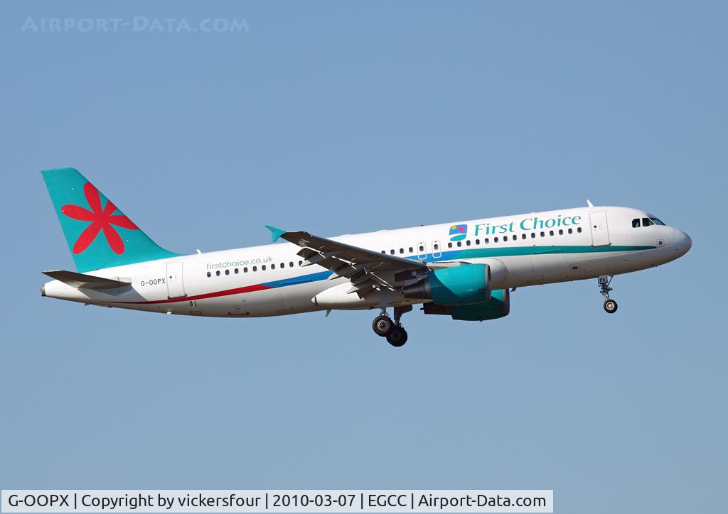 G-OOPX, 2004 Airbus A320-214 C/N 2180, First Choice Airways