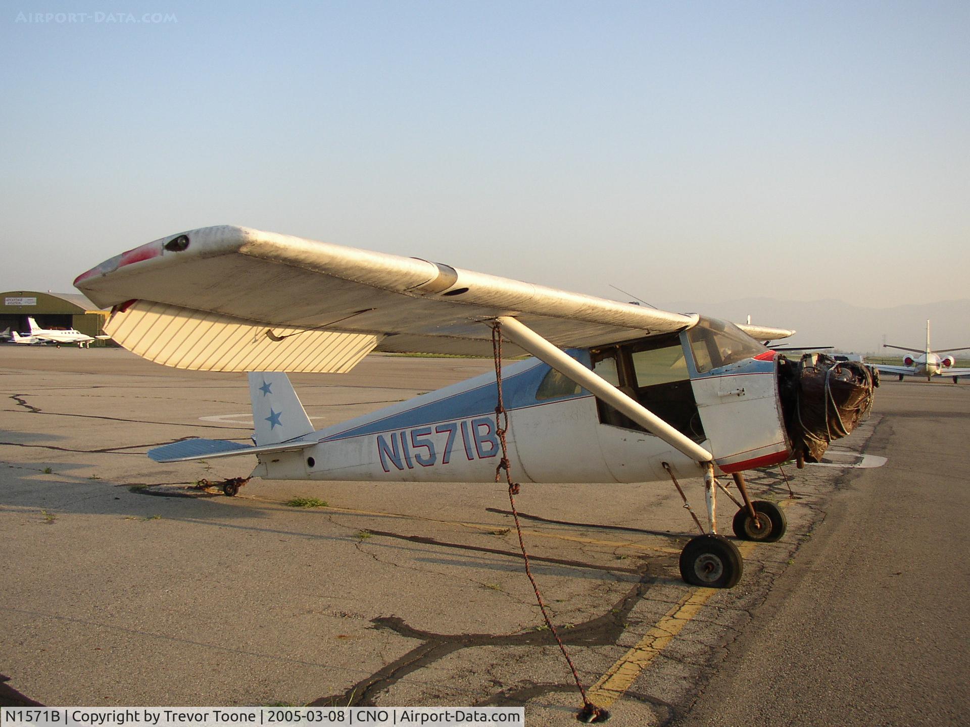 N1571B, 1948 Luscombe 8E Silvaire C/N 6198, Luscombe 8E, c/n: 6198