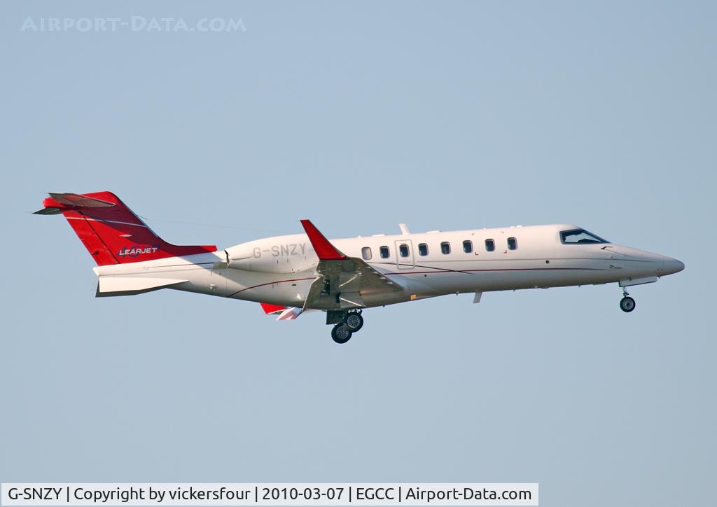 G-SNZY, 2008 Learjet 45 C/N 45-375, TAG Aviation (UK) Ltd