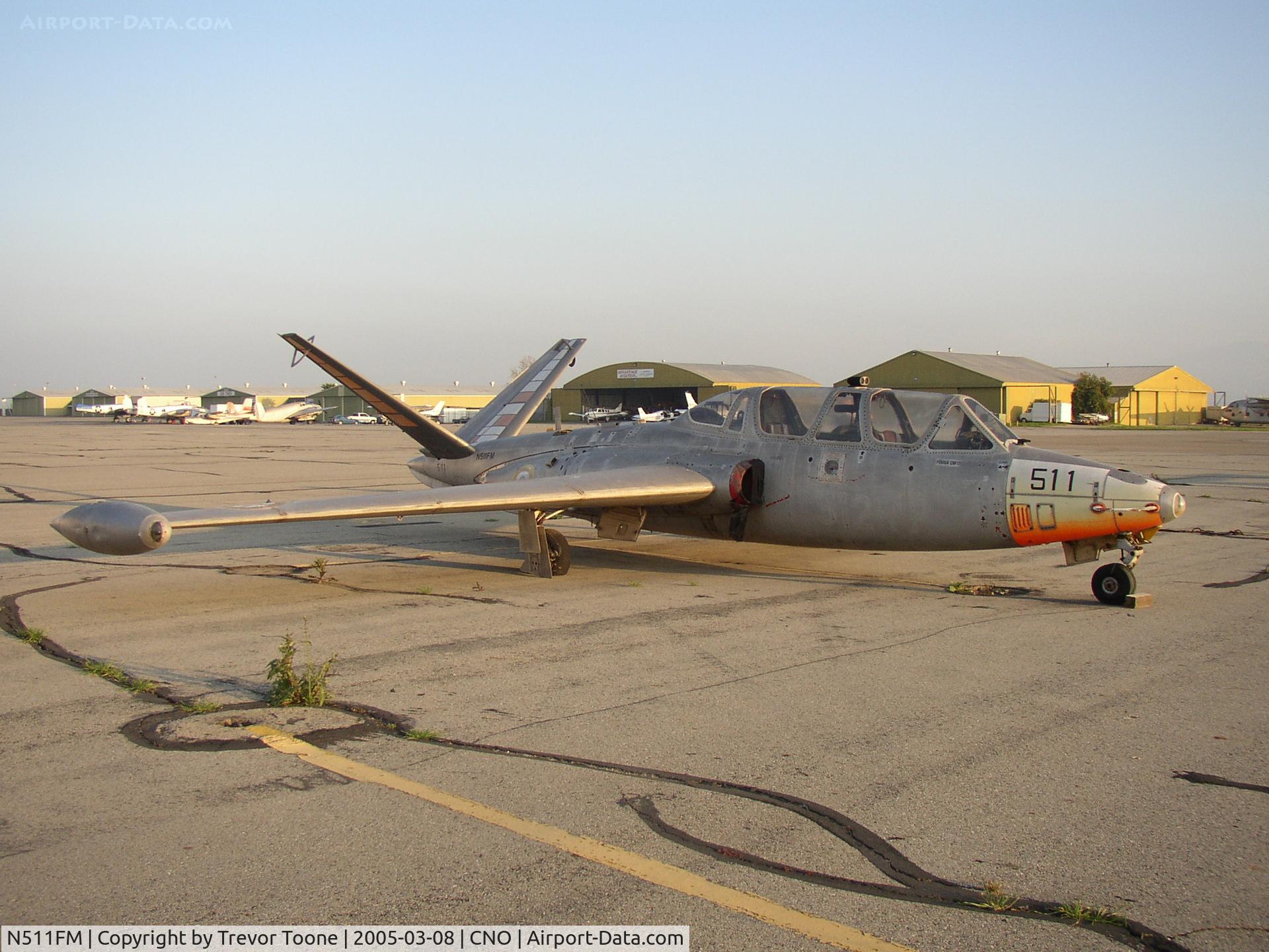 N511FM, 1966 Fouga CM-170 Magister C/N 511, Fouga CM 170 MAGISTER, c/n: 511
