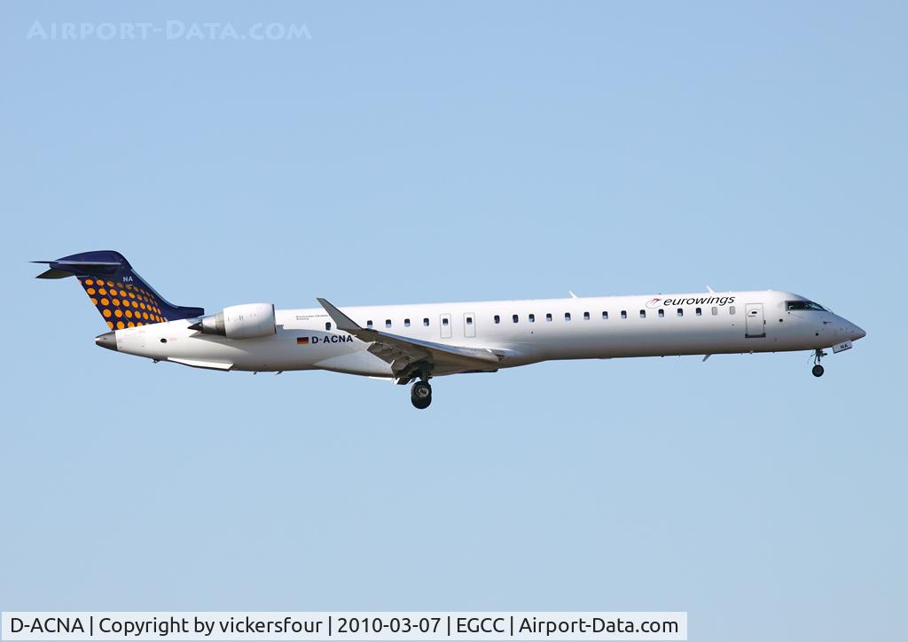 D-ACNA, 2009 Bombardier CRJ-900 NG (CL-600-2D24) C/N 15229, EuroWings