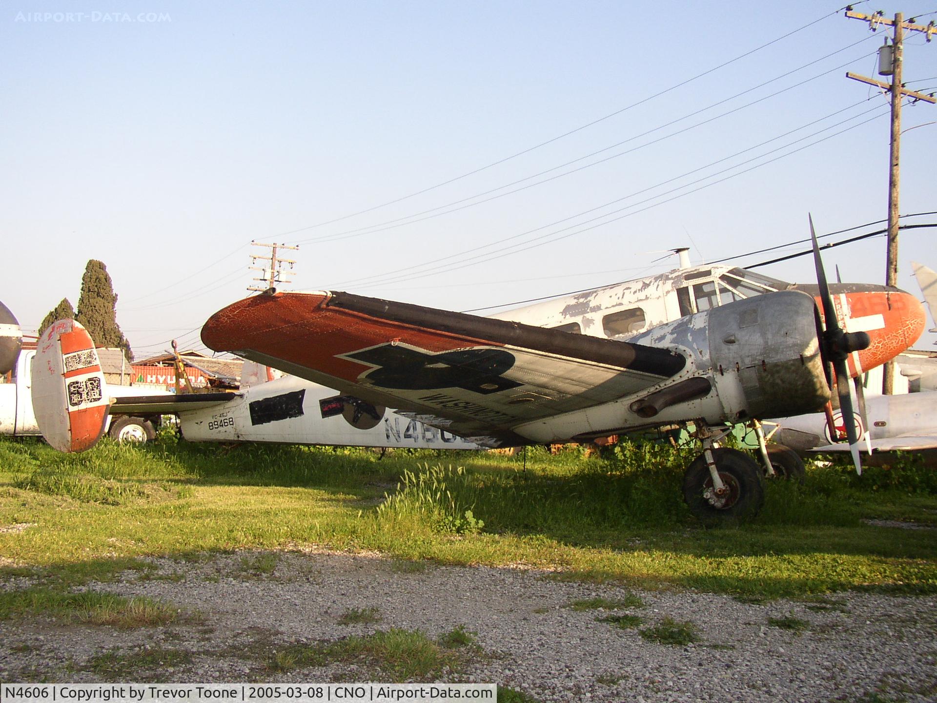 N4606, 1969 Beech C-45 C/N 89468, Beech C-45, c/n: 89468