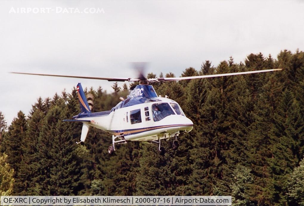 OE-XRC, 1991 Agusta A-109C C/N 7639, at Formula 1 Grand Prix in Spielberg