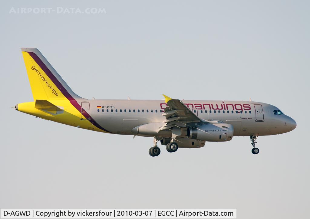 D-AGWD, 2007 Airbus A319-132 C/N 3011, German Wings