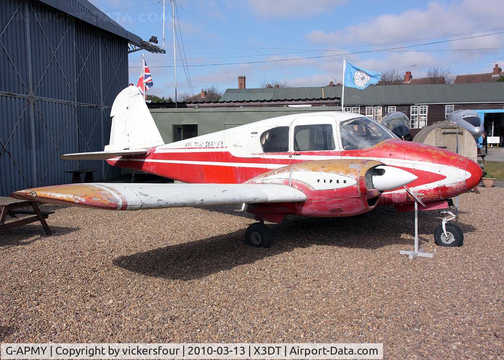 G-APMY, 1958 Piper PA-23-160 Apache C/N 23-1258, Doncaster - AeroVenture