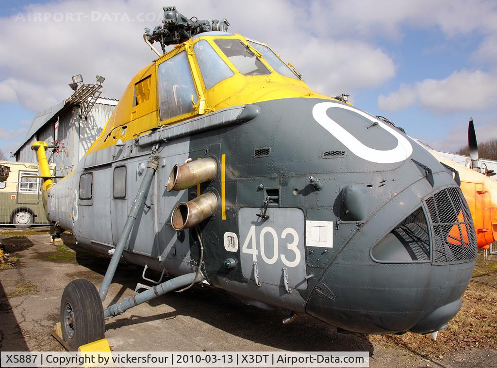XS887, 1966 Westland Wessex HAS.1 C/N WA267, AeroVenture - Doncaster. Wessex HAS1 (c/n WA267).