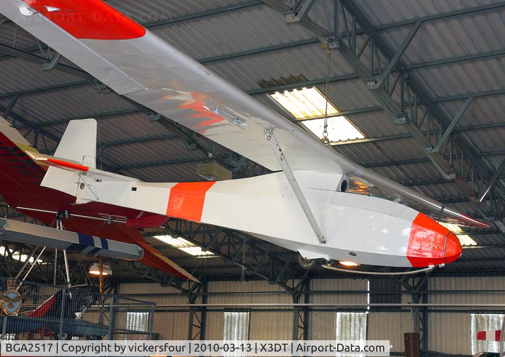 BGA2517, 1950 Slingsby T-30B Prefect TX.1 C/N 577, AeroVenture - Doncaster. Prefect TX1, formerly WE987.