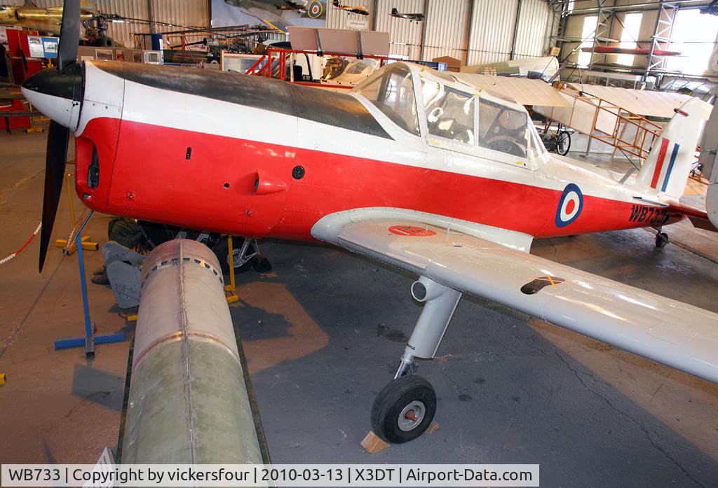 WB733, 1950 De Havilland DHC-1 Chipmunk T.10 C/N C1/0182, AeroVenture - Doncaster. Chipmunk T10 (c/n C1/0182).