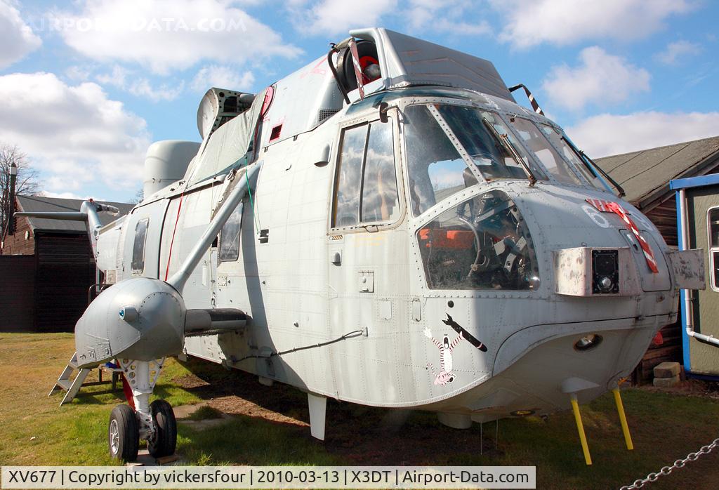 XV677, 1970 Westland Sea King HAS.6 C/N WA665, AeroVenture - Doncaster. Sea King HAS6 (c/n WA665).
