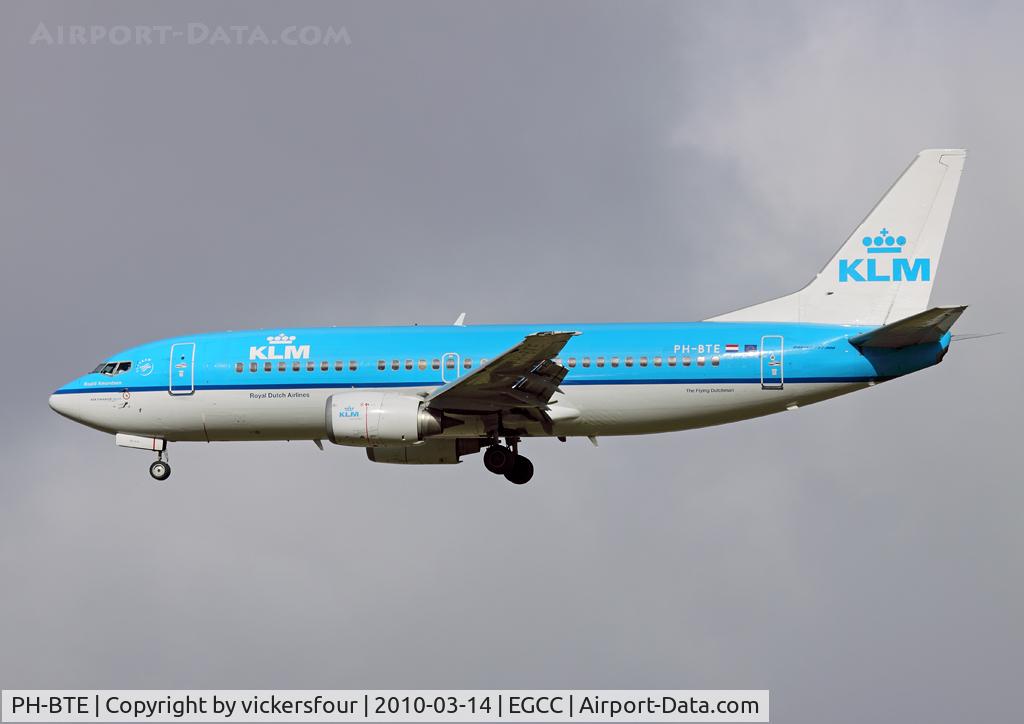 PH-BTE, 1993 Boeing 737-306 C/N 27421, KLM