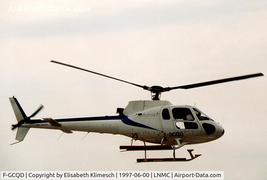 F-GCQD, 1980 Aérospatiale AS-350B Ecureuil C/N 1357, at Monaco Heliport