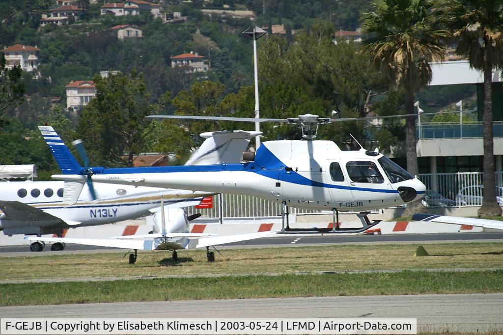 F-GEJB, Aerospatiale AS-350BA Ecureuil C/N 1669, at Cannes Airport