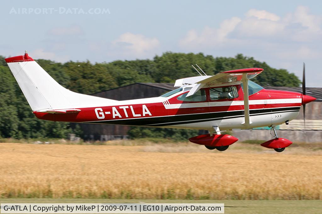 G-ATLA, 1966 Cessna 182J Skylane C/N 182-56923, Inbound to Breighton.