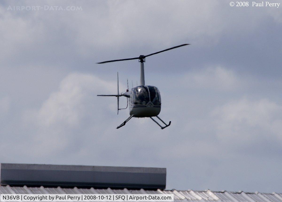 N36VB, 2006 Robinson R44 II C/N 11362, Dropping in