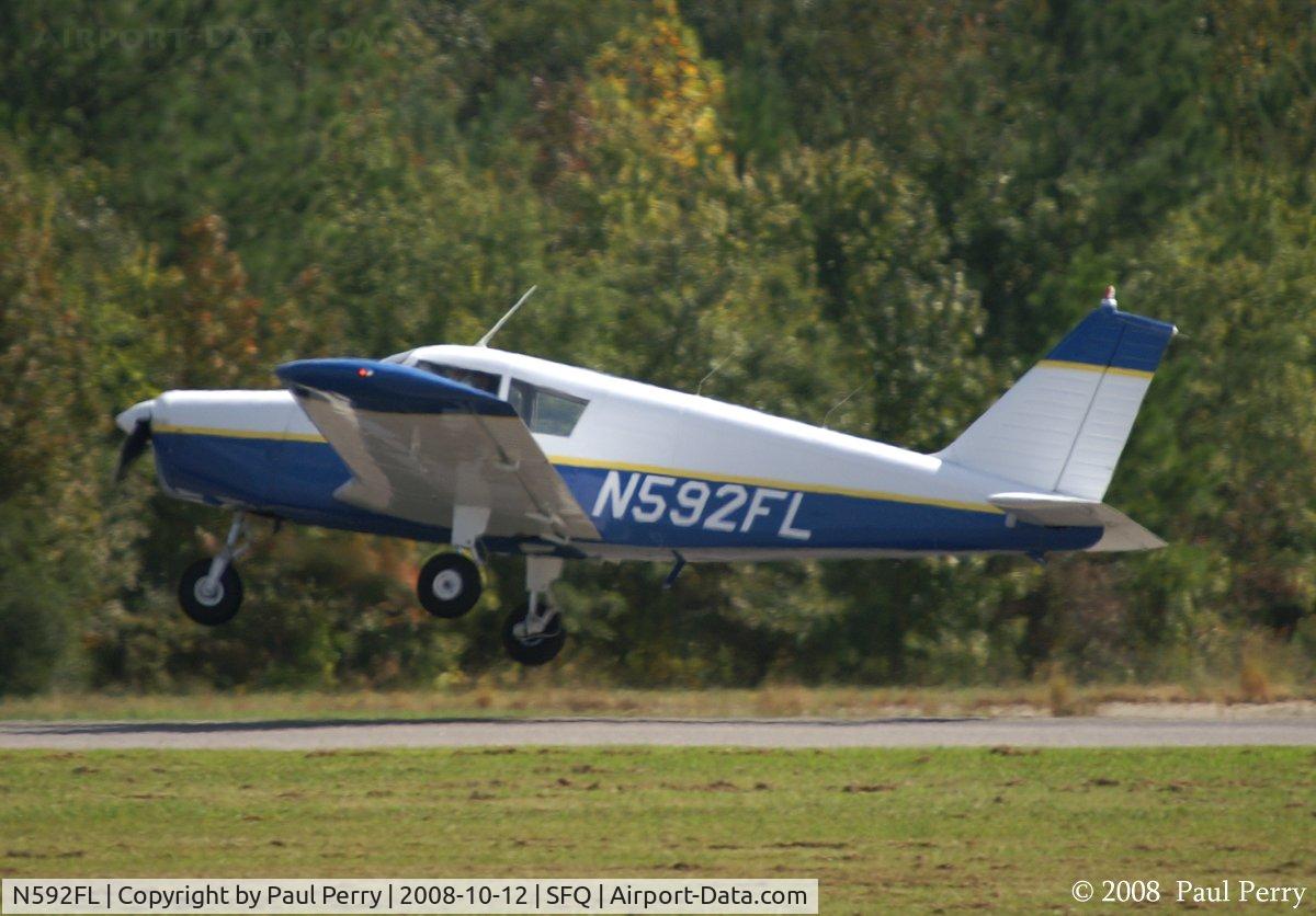 N592FL, 1971 Piper PA-28-140 C/N 28-7125455, Slipping the surly bonds once more