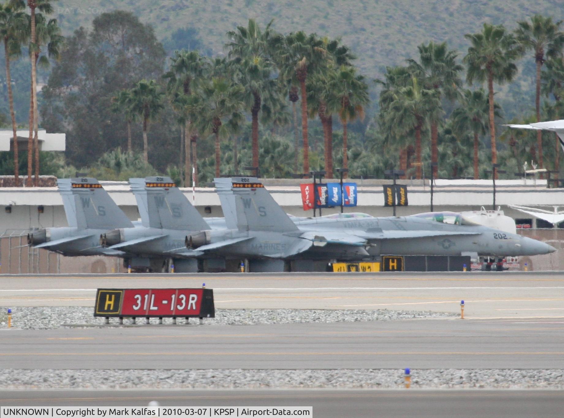 UNKNOWN, Miscellaneous Various C/N unknown, VMFA-323 F/A-18 C's 