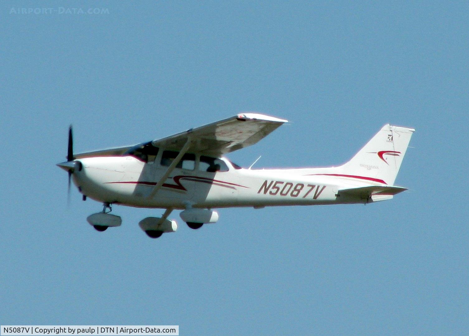 N5087V, Cessna 172S C/N 172S10910, Off of runway 32 at Downtown Shreveport.
