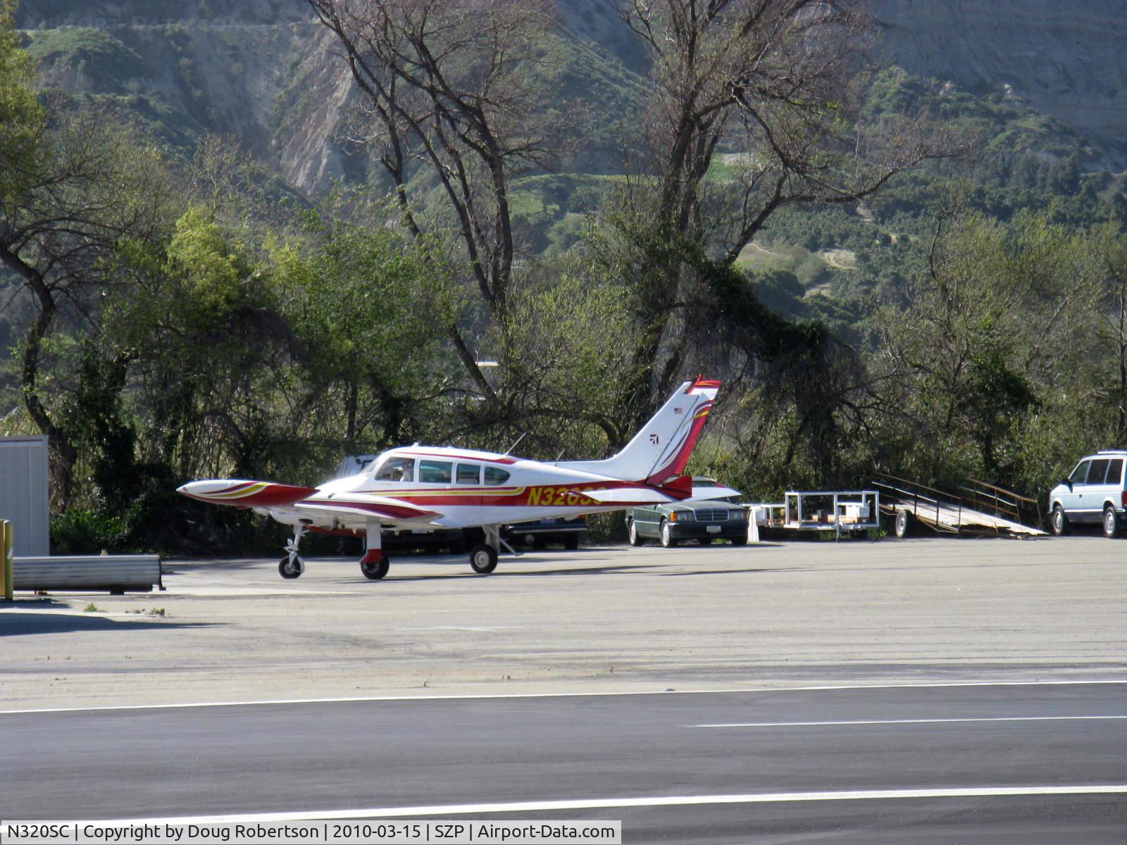 N320SC, 1966 Cessna 320E Executive Skyknight C/N 320E0033, 1966 Cessna 320E EXECUTIVE SKYKNIGHT, two Continental IO-520 285 Hp upgrade, taxi turn