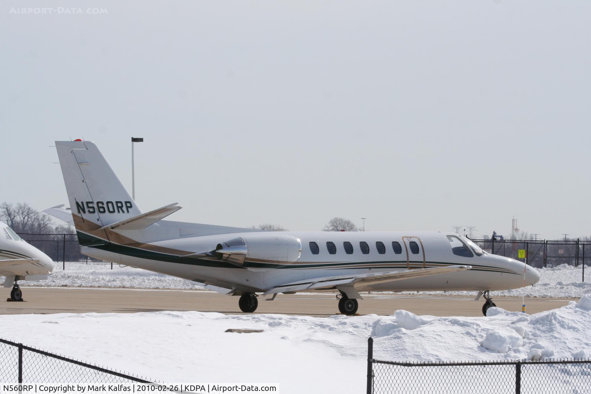 N560RP, 1991 Cessna 560 C/N 560-0158, RLD Leasing, Cessna 560, N560RP on the ramp KDPA.