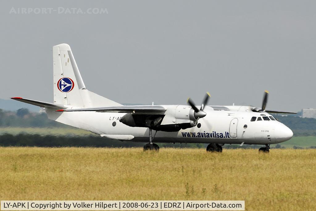 LY-APK, 1982 Antonov An-26B C/N 27312201, at zqw