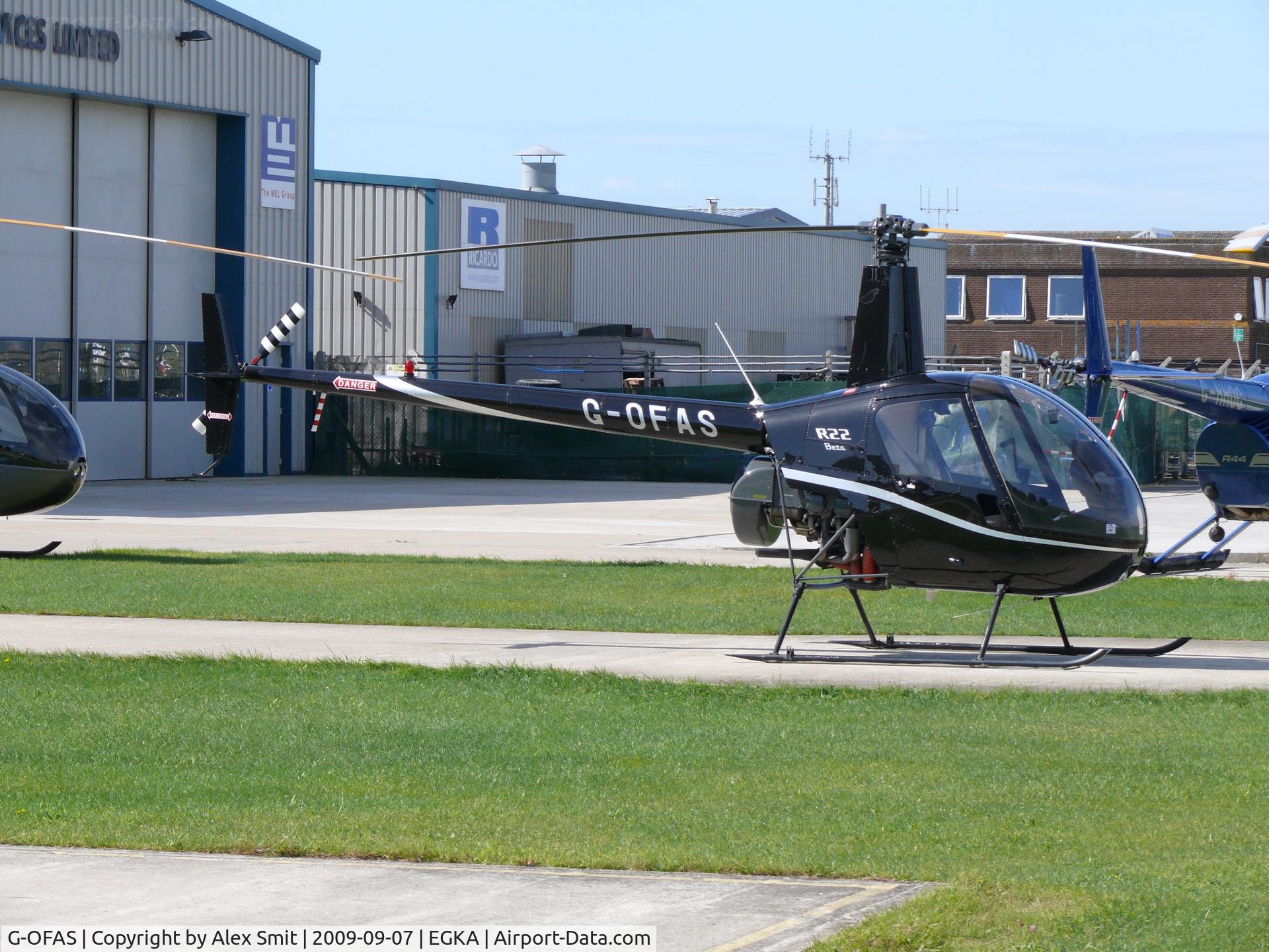 G-OFAS, 1986 Robinson R22 Beta C/N 0559, Robinson R22 Beta G-OFAS Fast Helicopters