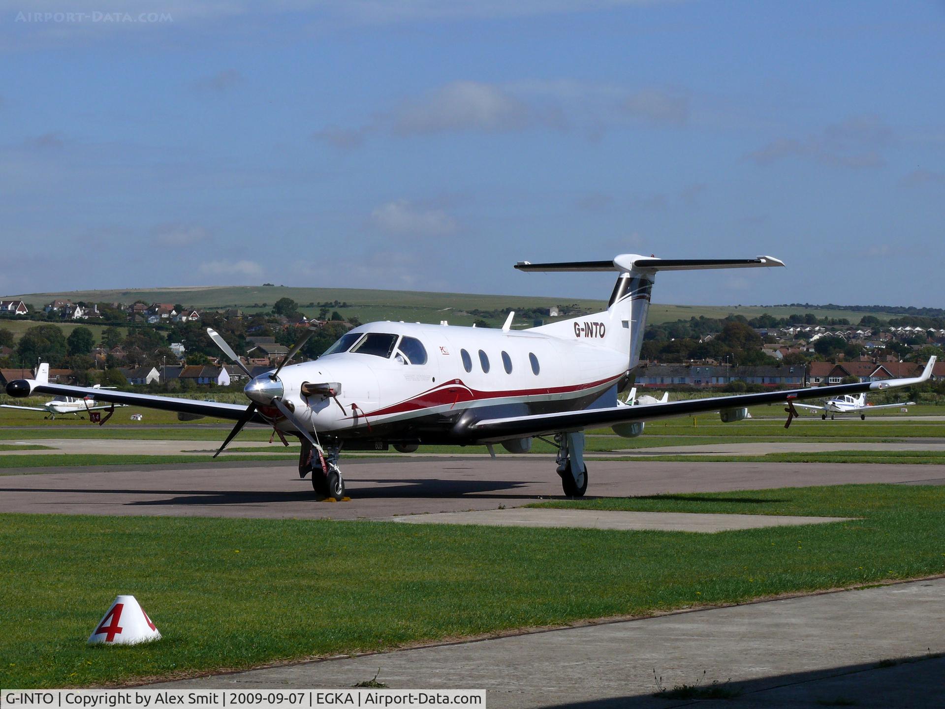 G-INTO, 2005 Pilatus PC-12/45 C/N 609, Pilatus PC12/45 G-INTO Into Air