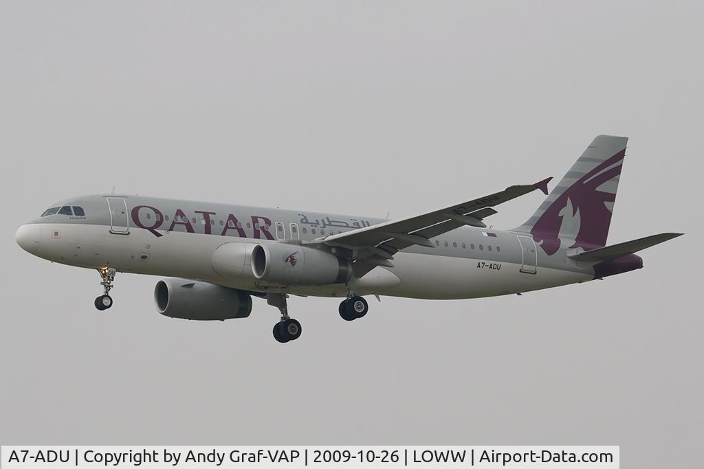 A7-ADU, 2007 Airbus A320-232 C/N 3071, Qatar Airways A320