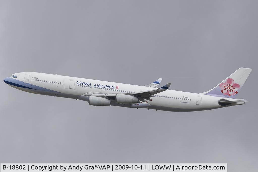 B-18802, 2001 Airbus A340-313X C/N 406, China Airlines A340-300