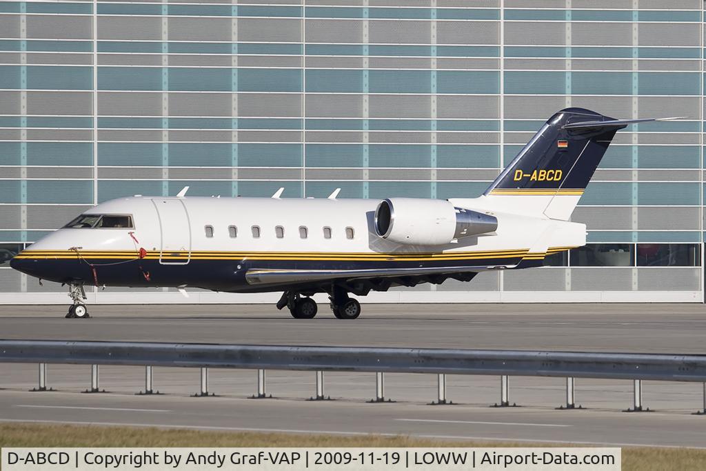 D-ABCD, 2003 Bombardier Challenger 604 (CL-600-2B16) C/N 5565, CL-601