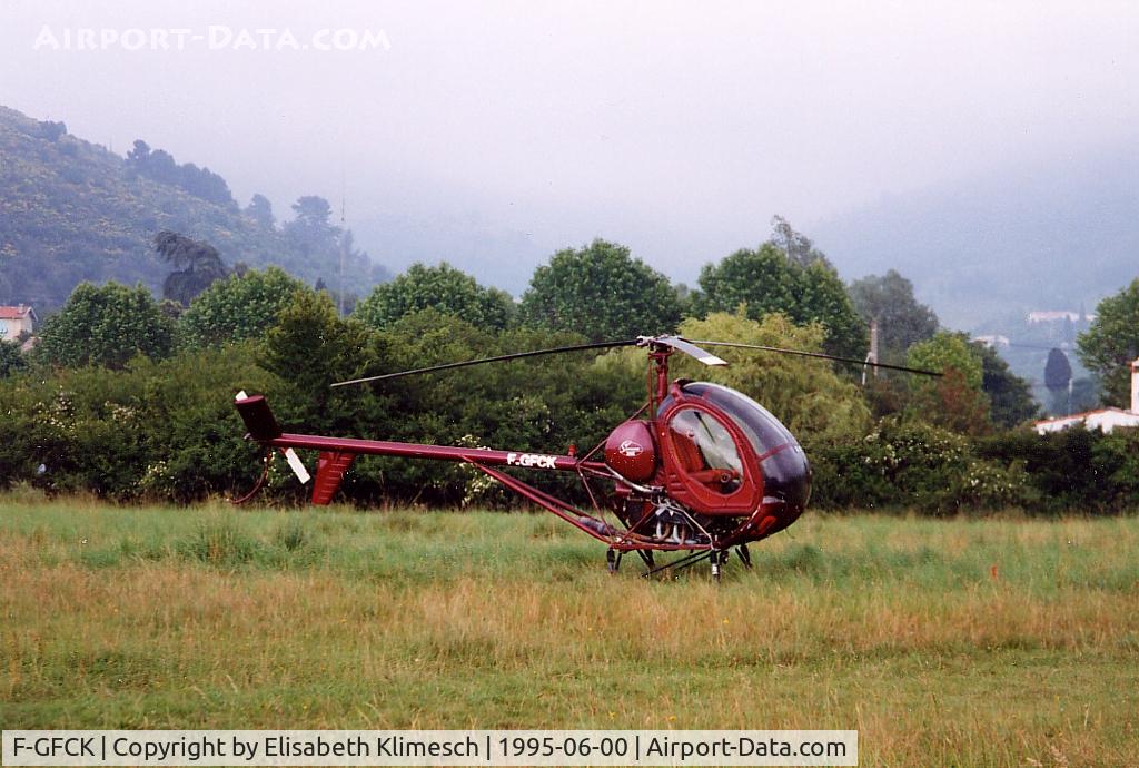 F-GFCK, Schweizer(hughes) SCHWEIZER 269C C/N 104-0366, in Levens