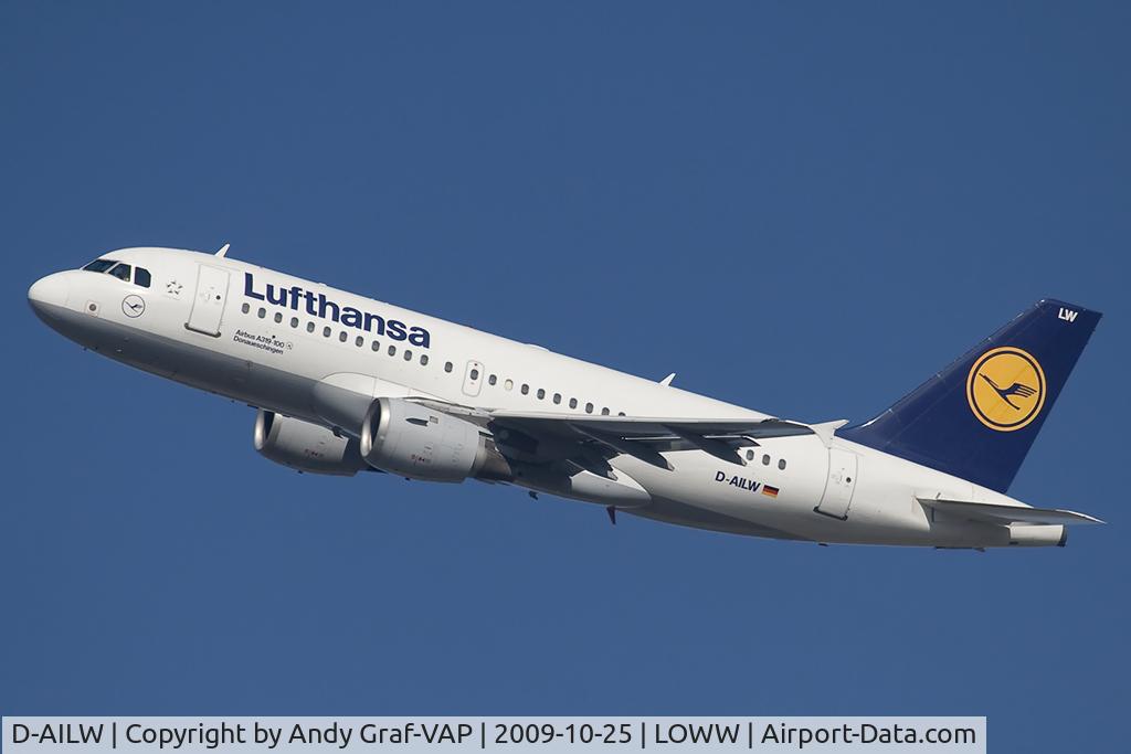 D-AILW, 1998 Airbus A319-114 C/N 853, Lufthansa A319