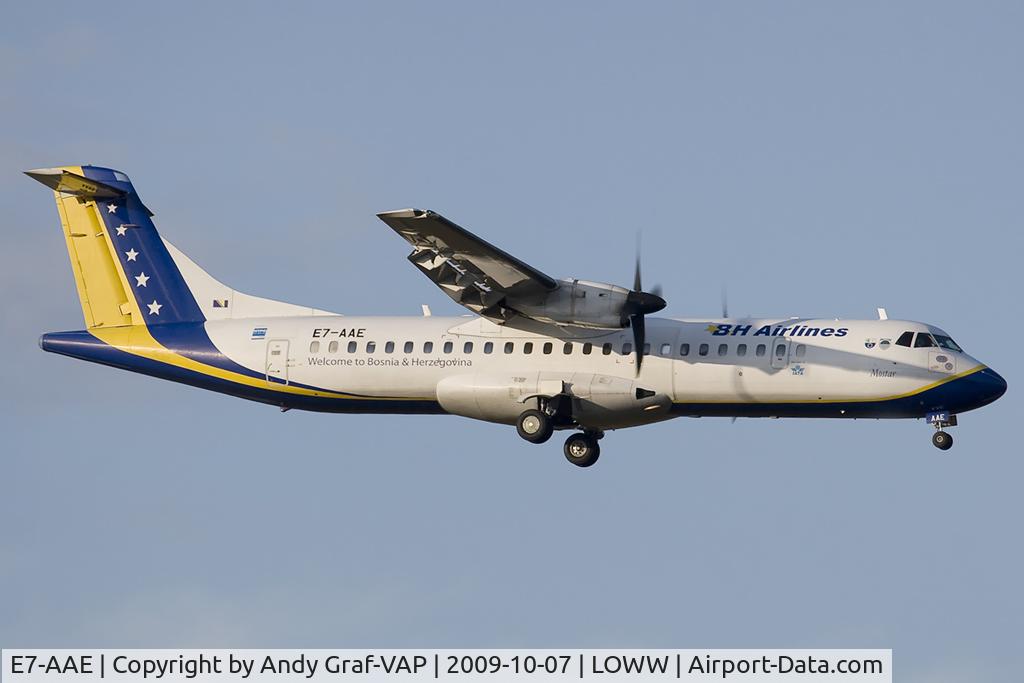 E7-AAE, 1995 ATR 72-212A C/N 465, BH Airlines ATR72