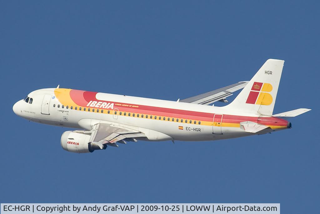 EC-HGR, 1999 Airbus A319-111 C/N 1154, Iberia A319