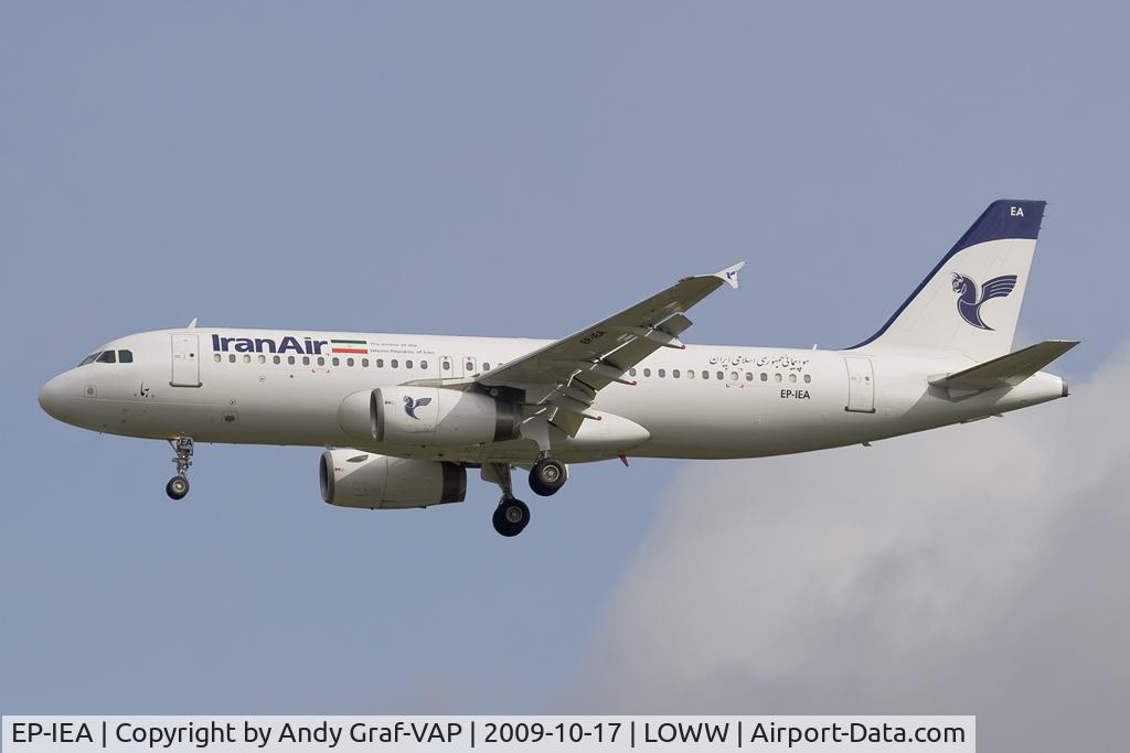 EP-IEA, 1995 Airbus A320-232 C/N 530, Iran Air A320