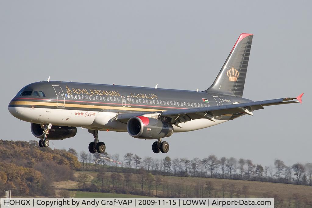 F-OHGX, 2006 Airbus A320-232 C/N 2953, Royal Jordanian A320