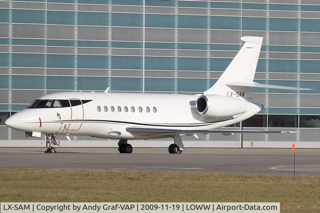 LX-SAM, 1996 Dassault Falcon 2000 C/N 026, Falcon 2000