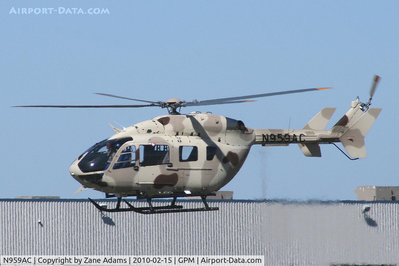 N959AC, 2007 Eurocopter-Kawasaki EC-145 (BK-117C-2) C/N 9137, At American Eurocopter - Grand Prairie Municpal