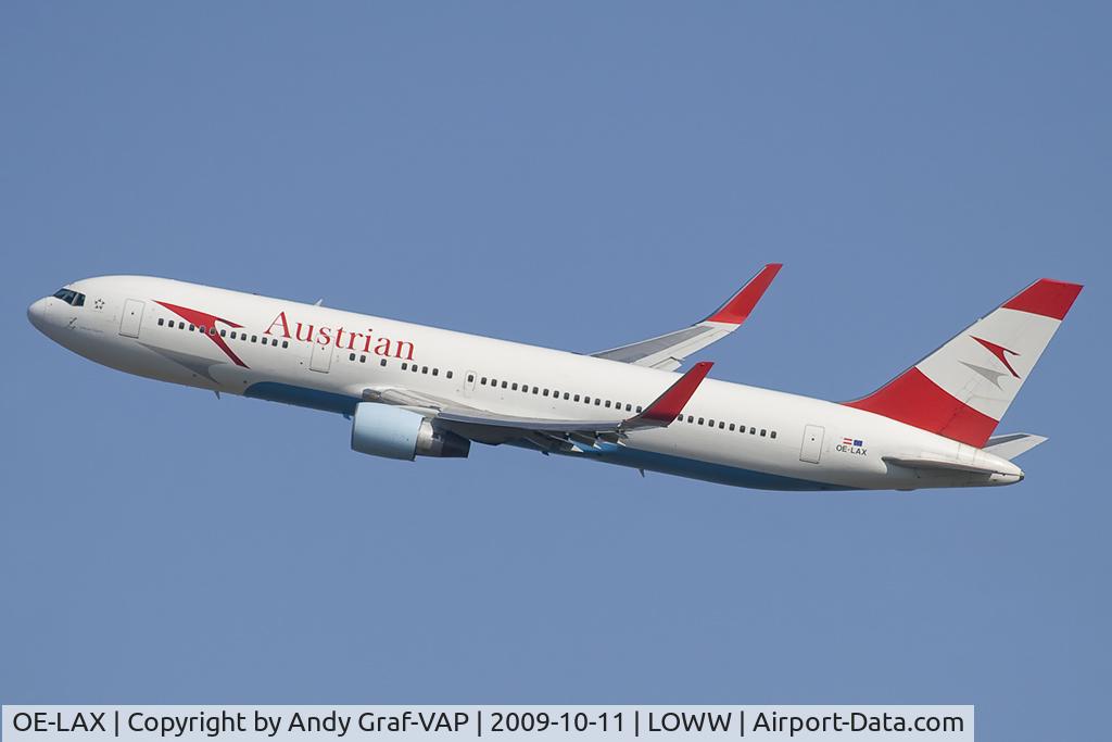 OE-LAX, 1992 Boeing 767-3Z9/ER C/N 27095, Austrian Airlines 767-300