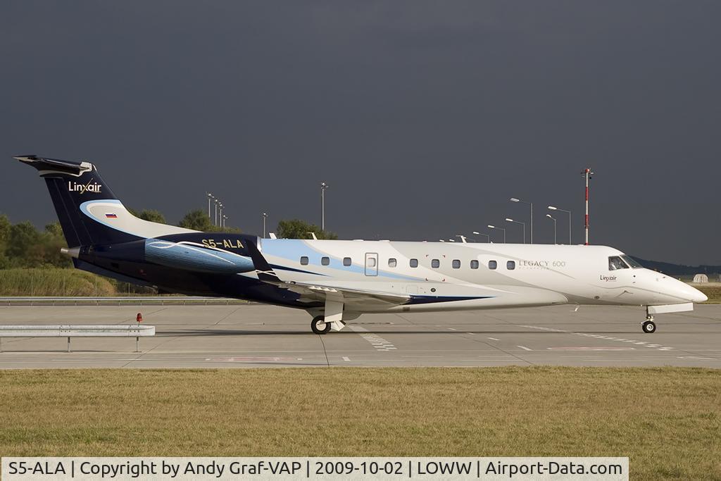 S5-ALA, 2008 Embraer EMB-135BJ Legacy 600 C/N 14501029, Linxair EMB135