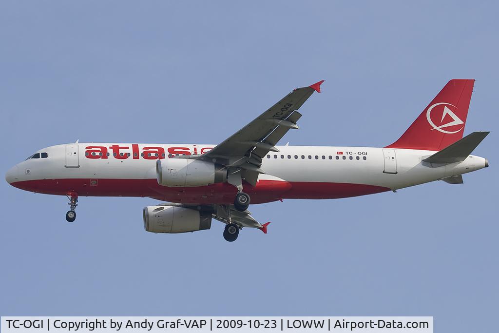TC-OGI, 1997 Airbus A320-232 C/N 640, Atlasjet A320