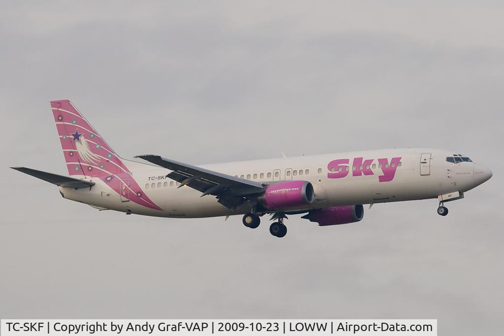 TC-SKF, 1993 Boeing 737-4Q8 C/N 26291/2513, Sky Airlines 737-800