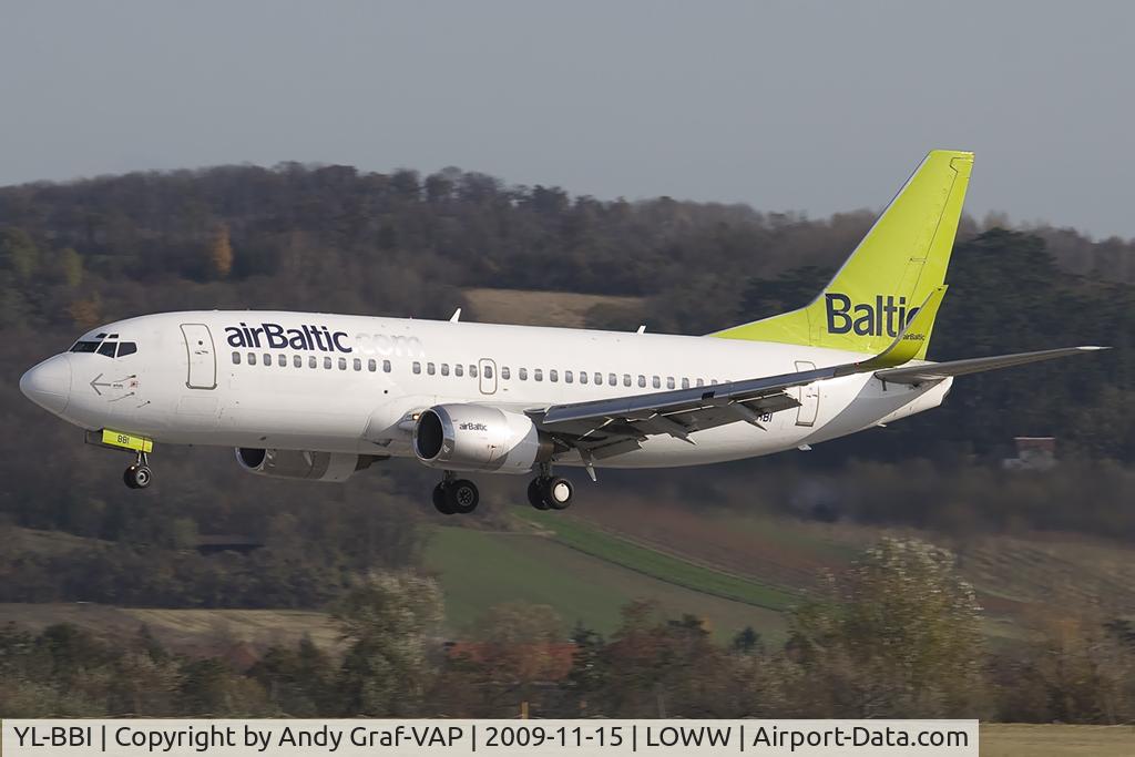 YL-BBI, 1995 Boeing 737-33A C/N 27454, Air Baltic 737-300